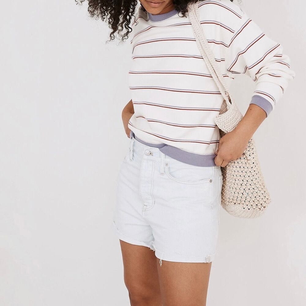 Madewell The Dadjean Short in Calaveros Wash Size 25 NWT